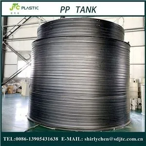 Pretkorozijas ekstrudēta tinuma PP tvertne